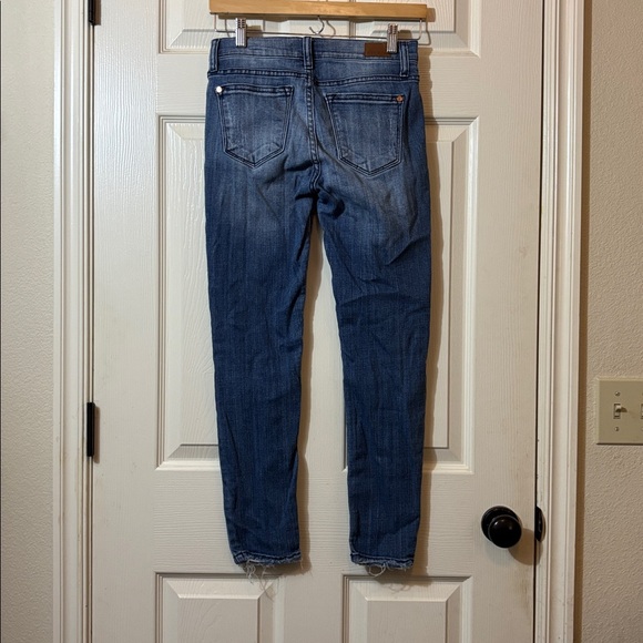 Judy Blue Women's Distressed Blue Skinny Jeans - Picture 7 of 10